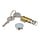 stuurslot + nagel en plaatje zund nt mod. 529/530, zundapp, camino, hercules 529-10.906