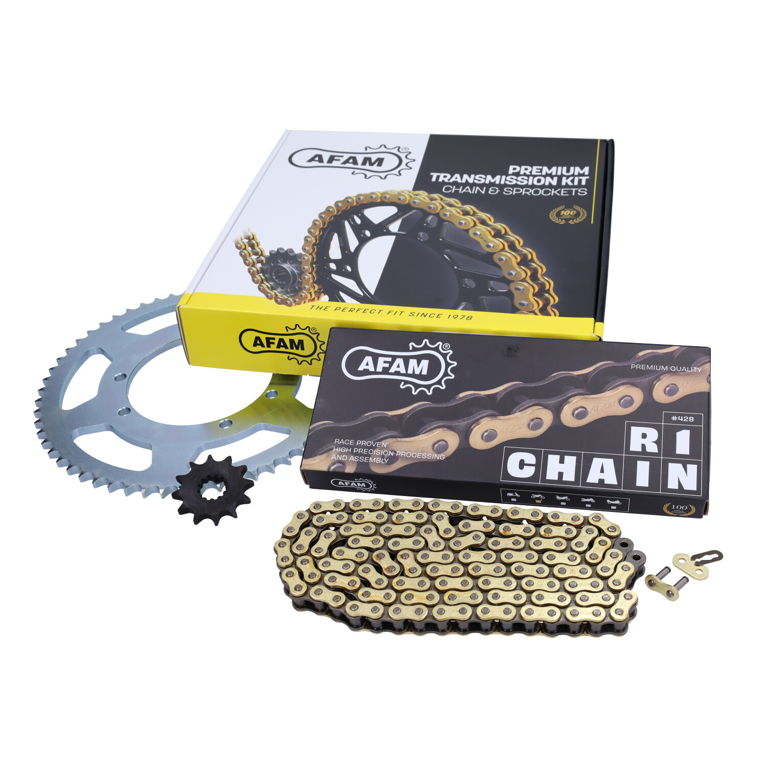 ketting/tandwiel set Afam 12/60t sherco sm sport 2008-2021