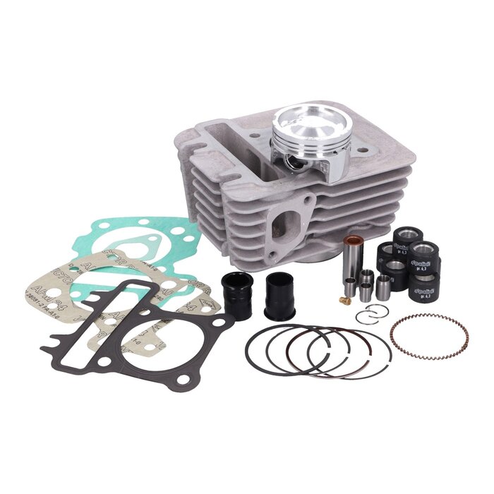 cilinder polini euro-4/5 aluminium (80cc) 49mm sco piaggio 4t-3v I-get, sco piaggio 4t-4v, sprint 4t-3v, zip 4t [euro4] 140.0223