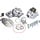 cilinder met kop malossi mhr big bore team 50mm minarelli am6 3112386