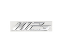 embleem Piaggio origineel woord [mp3] 300/400/500 zilver mp3 1b001460