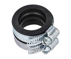 rubber DMP carb-spruitstuk + klem 24-28mm