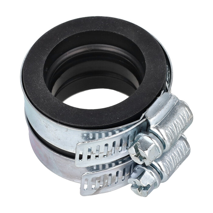 rubber DMP carb-spruitstuk + klem 24-28mm