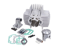 cilinder polini aluminium nikasil + membraan 65cc 43.5mm puch maxi 144.0150