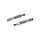 schokbrekerset 240mm chroom citta, bromfiets vespa, tomos