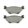 remblokset newfren achter t-max560, t-max530 fd0493