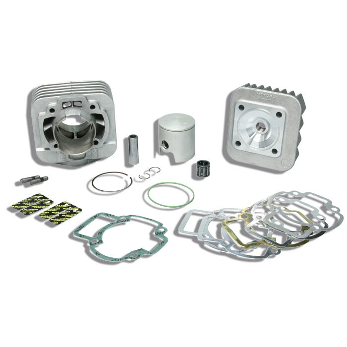 cilinder met kop malossi mhr 2t 47.6mm sco piaggio ac 318398