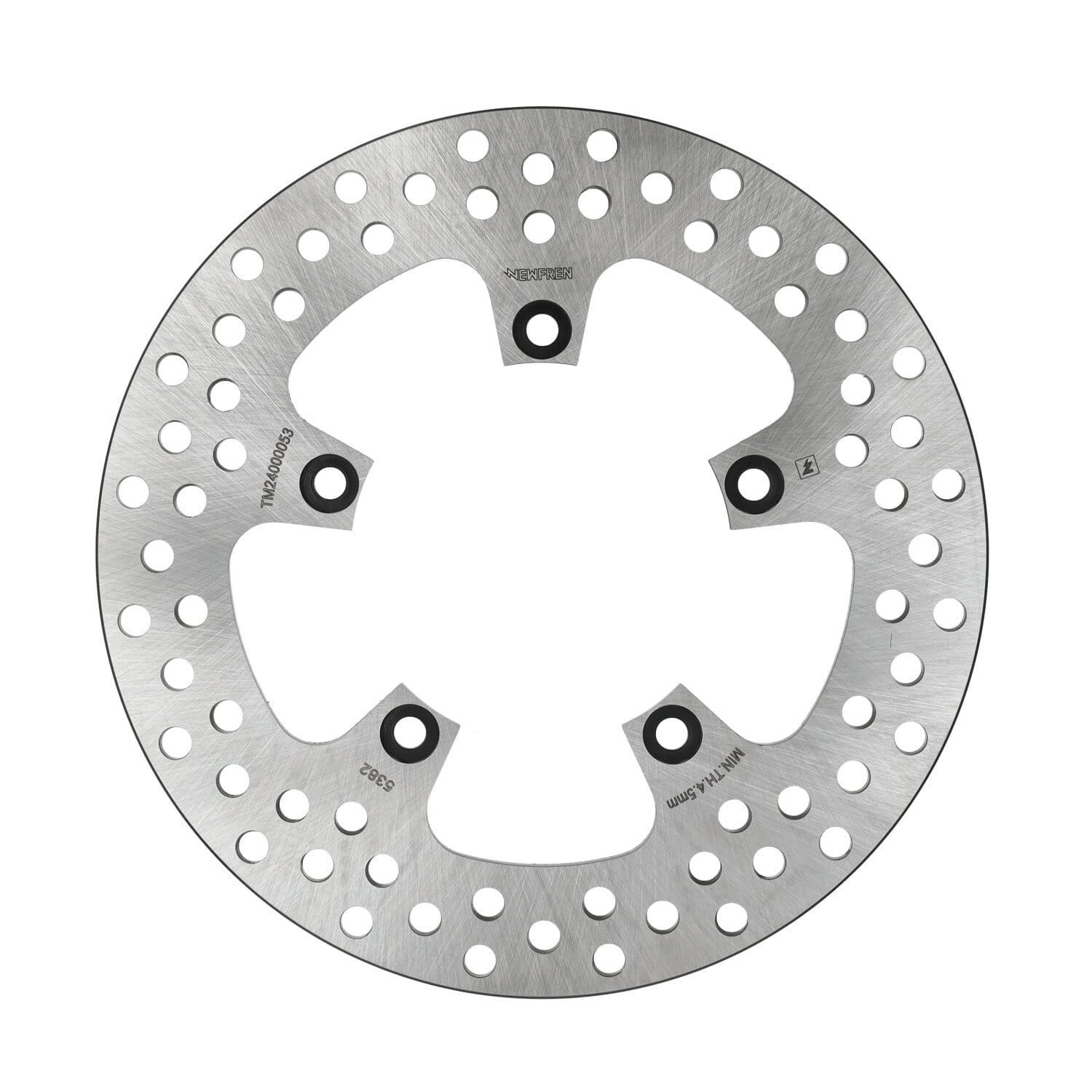 remschijf newfren 5-gaats achter 240mm beverly 300cc, mp3, medley 125-150 df5382