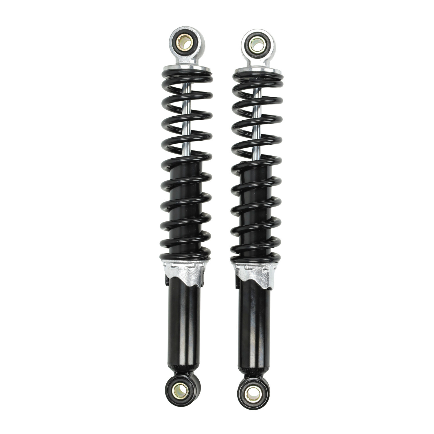 schokbrekerset DMP 260mm zwart camino, citta, puch maxi, tomos