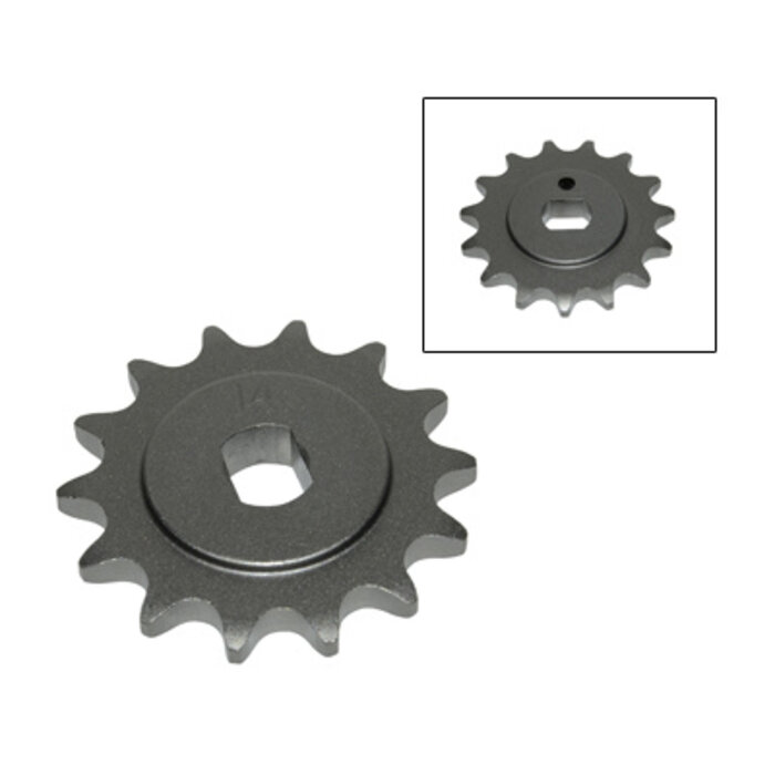 voorkettingwiel DMP 14t 1/4 kreidler 5v