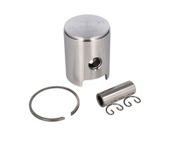 zuiger meteor + L-veer 38.98 (D/E) slotje in het midden, pen 12 zundapp pc0933