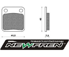 remblokset newfren voor mb, viva va2008 fd0080