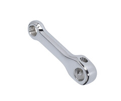 crank links (met rechts schroefdraad) kreidler