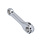 crank links (met rechts schroefdraad) kreidler