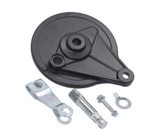 remankerplaat achter compleet zwart mb, mt, mtx, honda