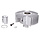 cilinder DMP 6-poort aluminium 38mm puch maxi