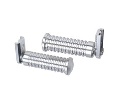 voetsteunset Fast Arrow Pro cnc universeel rond aluminium a3, Tomos A35