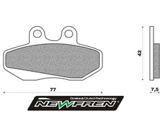 remblokset newfren derbi gpr, rx, senda drd pro fd0162