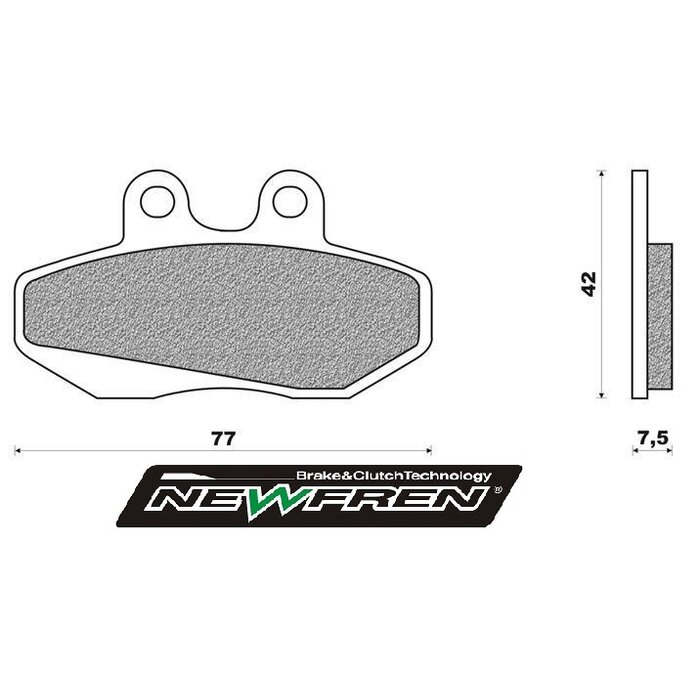 remblokset newfren derbi gpr, rx, senda drd pro fd0162