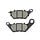 remblokset newfren achter x-max 300, x-max 125cc fd0516
