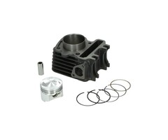 cilinder DMP + zuiger (zie info) 70cc 47mm sco piaggio 4t-2v