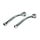 crankset DMP (voor trapas 38865) chroom hercules prima, puch maxi, sachs prima