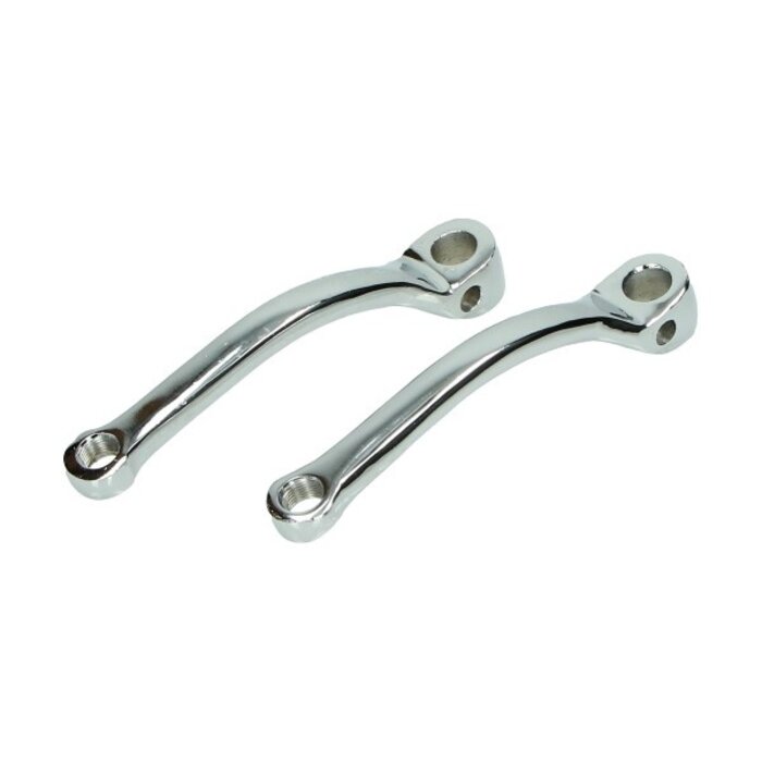 crankset DMP (voor trapas 38865) chroom hercules prima, puch maxi, sachs prima