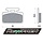 remblokset newfren voor agm Goccia GEV1000, mio, tonik, yup fd0139