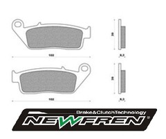 remblokset newfren adv350, BMW C sport 650 ie 4T LC (euro 4) va2016, sh300, sh350, burgman 650, geopolis, grand dink fd0132
