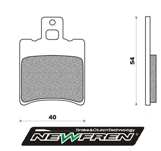 remblokset newfren aerox, bw, jog, neo, sr nt, sr ot fd0197