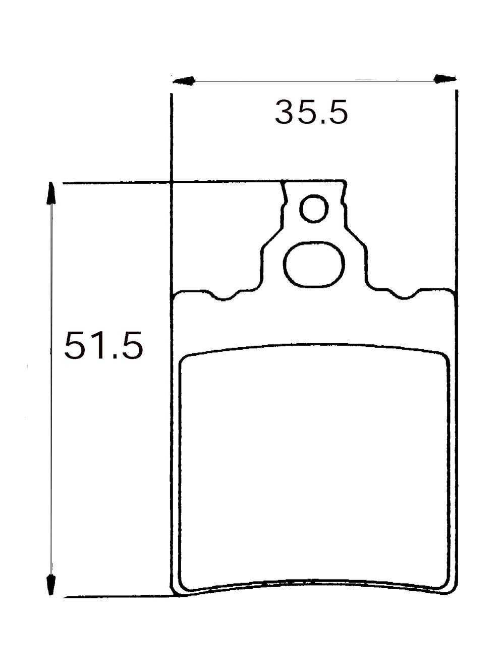 remblokset sbs achter af1, rs ot, rs1999, rx, tuareg 106hf
