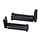 voetsteunset Fast Arrow Pro cnc universeel rond zwart a3, Tomos A35