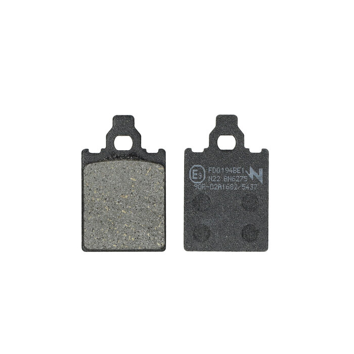 remblokset newfren cnc remklauw Piaggio zip 2000 voor hexagon 125/150, px 125cc, px 200cc, skipper 125/150, formula, quartz fd0194