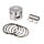 zuiger DMP A-kwaliteit 50cc pen 13 39mm sco china 4t, sco gy6, sco kymco 4t