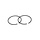 zuigerveerset caber conisch 50cc 40x1.263c minarelli hor+vert=op=op