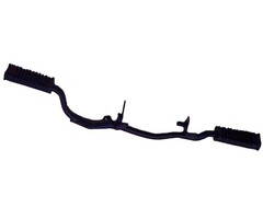 voetsteunbeugel + rubbers zwart mb