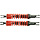 schokbrekerset yss hybrid DTG maxi scooter >2011 415mm rood majesty 400cc