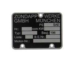 plaatje motorblok nummer 196..... 517, zund ot mod. 510, zundapp