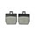 remblokset newfren achter aerox fd0251