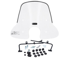 windscherm Peugeot origineel met bevestigingsset laag 32.5cm helder django pg530-dja-0gm