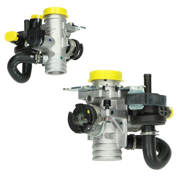 gasklephuis Piaggio origineel euro-4 22mm liberty IGET, primavera 4t, sprint 4t, zip 4t 1a008305