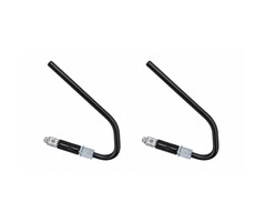 bevestigingset Piaggio origineel windscherm Euro-5+ vespa zwart elettrica, sprint 50/125/150 1b011886