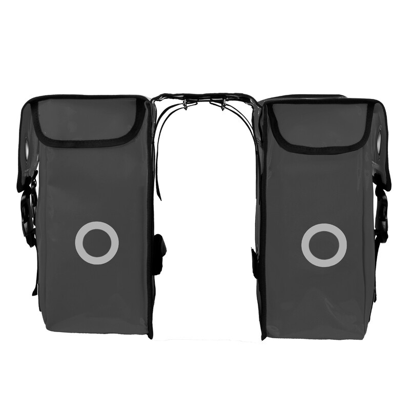 Willex Willex Dubbele Fietstas - Bisonyl - Zwart - 30L