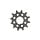 voorkettingwiel esjot groot gat 428-5/16 12t minarelli am6, sherco , beta rr50