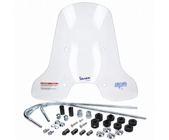 windscherm Piaggio origineel + bevestigingsset Euro-5+ hoog vespa helder sprint 50/125/150 1b011168