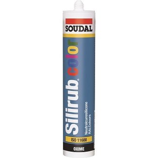 Soudal Silirub Color 15 kokers per doos