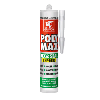 Griffon Poly Max Fix & Seal Express Crystral Clear 300gr