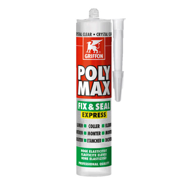 Griffon Poly Max Fix & Seal Express Crystal Clear 300gr