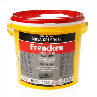 Frencken Nova Col D4 2K Watervaste Houtlijm 4kg