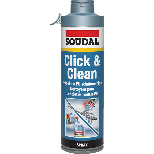 Soudal PU Click & Clean 500ml